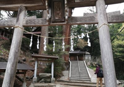途中には、姥宮神社と呼ばれる神社がありました！