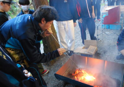 二つ名「火起こしのマサムネ」がついた瞬間　職人(※3年生)の後継者誕生です。