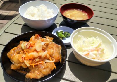 甘酸っぱく、くせになる！！鶏の南蛮漬け定食☆