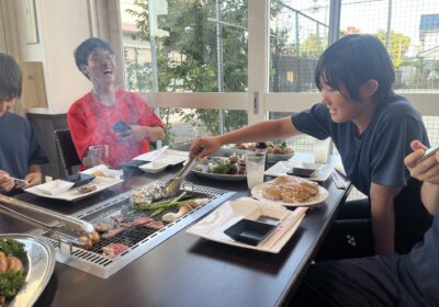 夜は、みんなで楽しくＢＢＱ！！