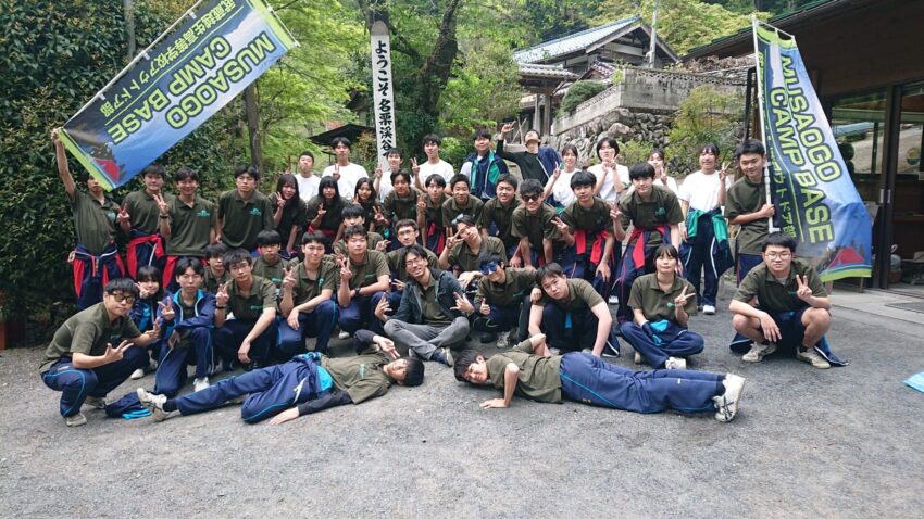 飯能市 せせらぎキャンプ場にて